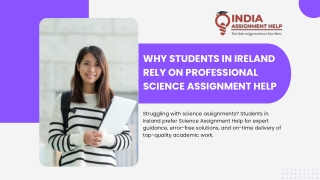 Why Students in Ireland Rely on Professional Science Assignment Help