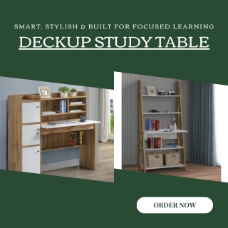 DeckUp Study Tables: Smart, Stylish & Built for Focused Learning