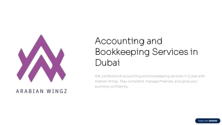 Accounting & Bookkeeping Services in Dubai – Arabian Wingz UAE