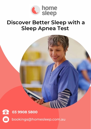 Discover Better Sleep with a Sleep Apnea Test