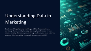 Understanding Data in Marketing