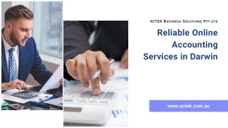 Reliable Online Accounting in Darwin