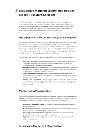 Responsive Magento Ecommerce Design_ Mobile-First Store Solutions