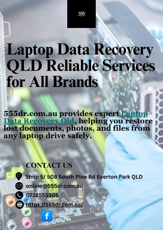 Laptop Data Recovery QLD Reliable Services for All Brands