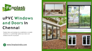 Fenplast Expert Tips to Buy Best uPVC Windows and Doors
