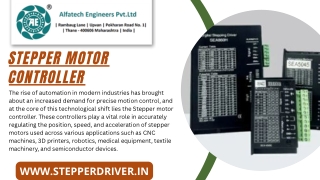 Stepper Motor Controller Solutions Empowering Precision Automation Across Industries