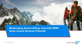Modernizing Airport Billing