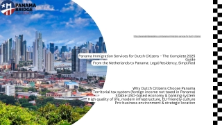 How Dutch Citizens Can Obtain Panama Residency – Step-by-Step