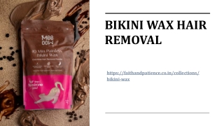 Bikini Wax Hair Removal