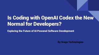 Is Coding with OpenAI Codex the New Normal for Developers_