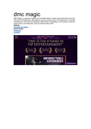 dmc magic