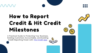 how to report credit