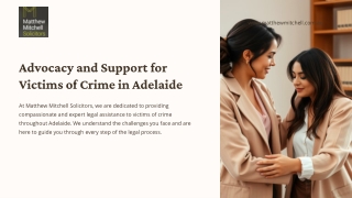 Victims of Crime lawyer adelaide