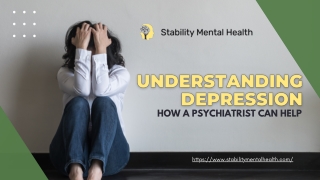Online Psychiatrist for Depression | Stability Mental Health
