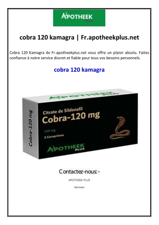 cobra 120 kamagra
