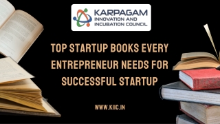 Top Startup Books Every Entrepreneur Needs for Successful Startup