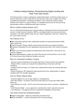 Unified_Lending_Interface_Surepass