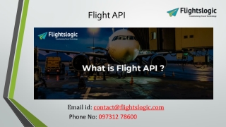 Flight API | Flight Search API