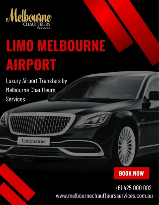 Limo Melbourne Airport – Luxury Airport Transfers by Melbourne Chauffeurs Servic