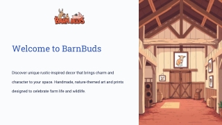 Bold & Rustic Vibes with Black Goat Decor from BarnBuds