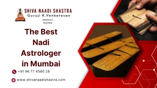 The Best Nadi Astrologer in Mumbai