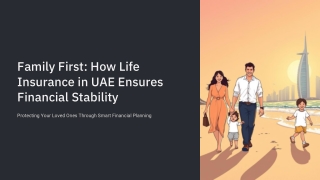 Family First How Life Insurance in UAE Ensures Financial Stability