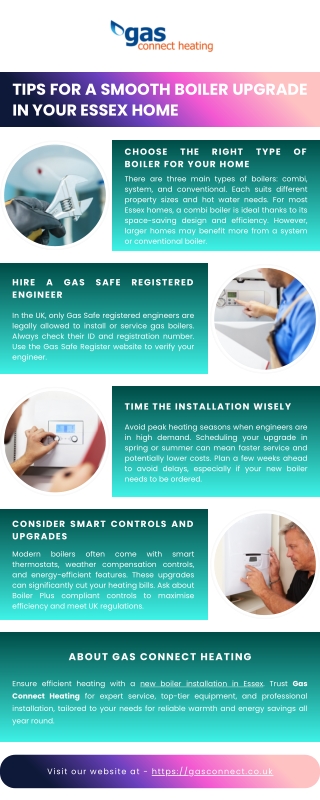 Tips for a Smooth Boiler Upgrade in Your Essex Home