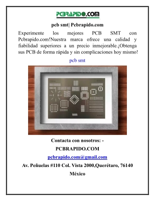 pcb smt Pcbrapido.com