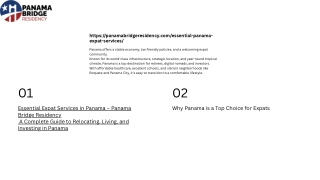 How to Relocate to Panama – Expat Service Overview