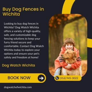 Buy Dog Fences in Wichita  Dog Watch Wichita