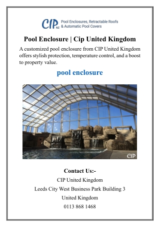 Pool Enclosure