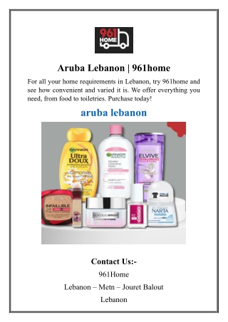 Aruba Lebanon