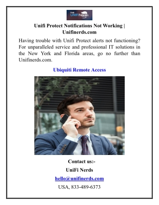 Unifi Protect Notifications Not Working Unifinerds.com