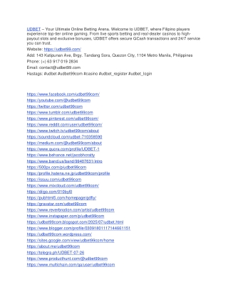 UDBET