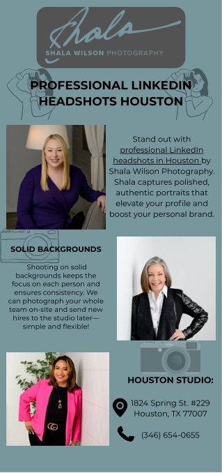 Professional LinkedIn Headshots Houston