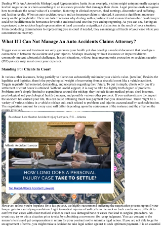 What Can A Lawyer Do For You After An Auto Accident? The Rothenberg Law Practice