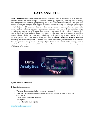 DATA ANALYTIC pdf.