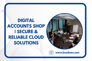 Digital Accounts Shop | Secure & Reliable Cloud Solutions