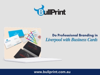 Do Professional Branding in Liverpool with Business Cards