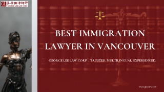 Best Immigration Lawyer In Vancouver  Expert Legal Help