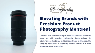 Elevating Brands with Precision Product Photography Montreal