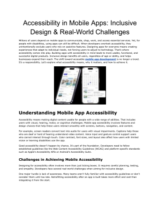 Accessibility in Mobile Apps_ Inclusive Design & Real-World Challenges