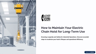 How-to-Maintain-Your-Electric-Chain-Hoist-for-Long-Term-Use