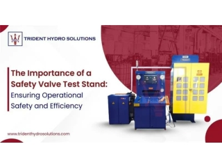 hydrostatic test bench