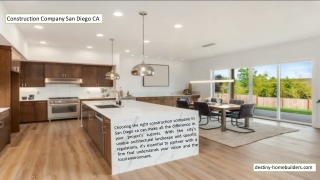 Construction Company San Diego CA