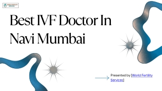 Best IVF Doctor in Navi Mumbai | World Fertility Services