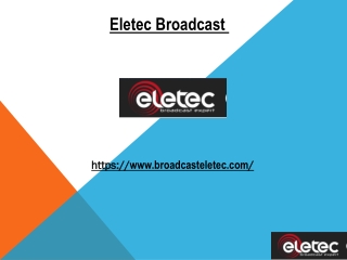 Broadcast TV Transmitters