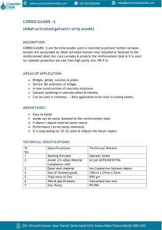 CORRO-GUARD-S-Alkali-activated-Galvanic-Strip-anode