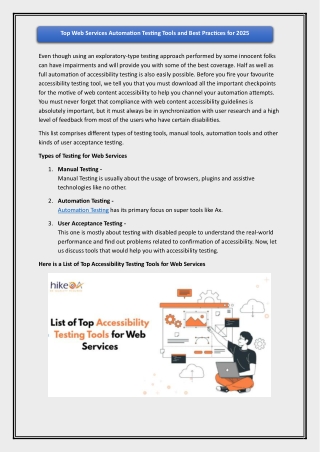 Automation Testing Tools and Best Practices for 2025