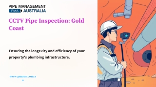 CCTV Pipe Inspection Gold Coast